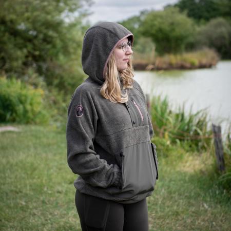 Fox Women's Explorer Fleece Hooded Jacket Damen (Olive)
