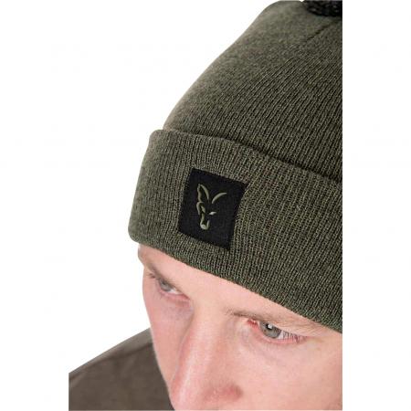 Fox Collection Bobble Hat (Black/Orange)