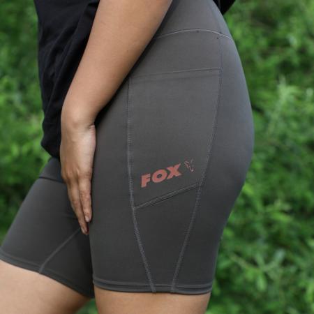 Fox Women's Clothing Short Leggings Damen (Grey)
