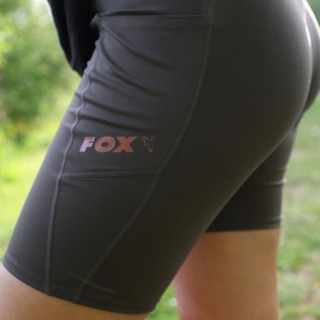 Fox Women's Clothing Short Leggings Damen (Grey)