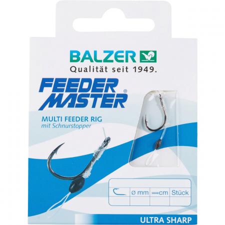  Method feeder hook with cord stopper