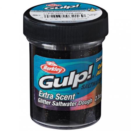  Gulp!® Saltwater Dough (Black Silver/Gold Glitter)