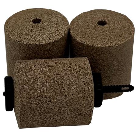 Fischlutscher BissMagnet Cloud Minis Bait Stone, Pack of 3 with Holder