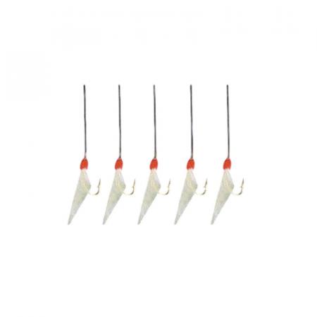 Heringsvorfach Mini Leuchtpunkte (Weiß/Rot)