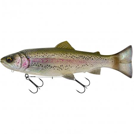  3D Line Thru Pulsetail Trout (Clear Rainbow Trout)