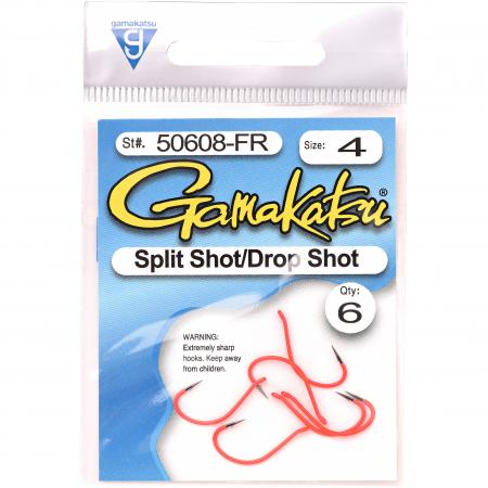 Gamakatsu Split Shot/Drop Shot (Orange/NS Black)