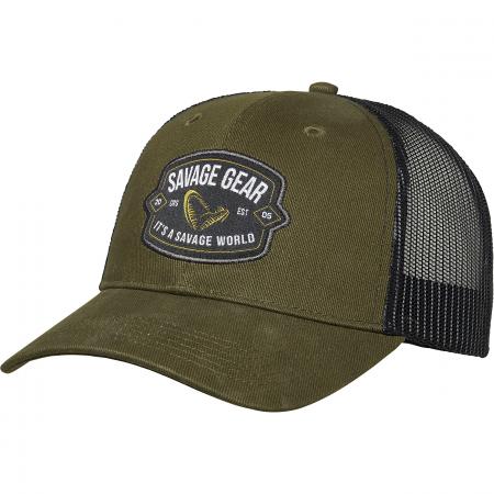  Badge Trucker Cap