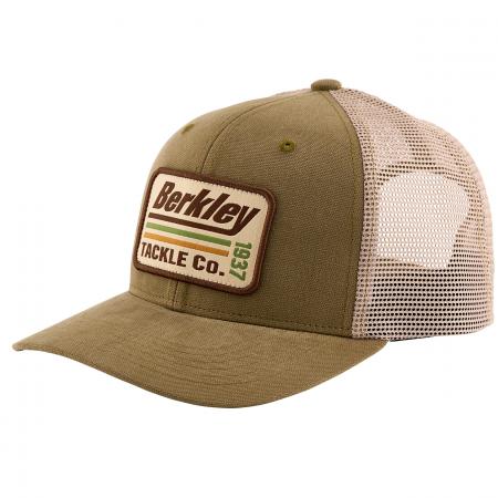Striper Trucker Cap (Brown Charcoal)