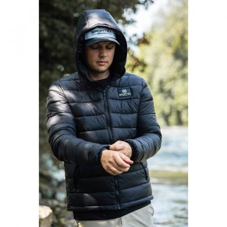 Sportex Hooded Jacket Herren (Black)