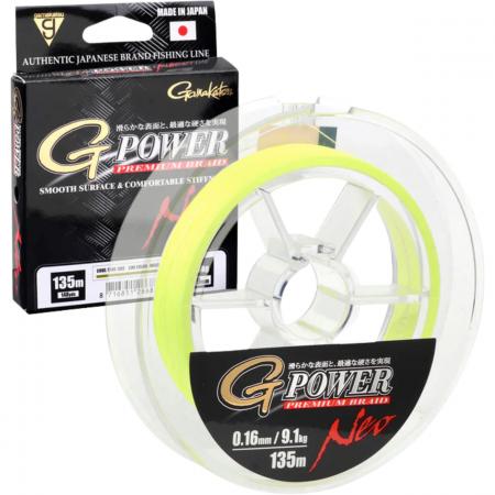 Gamakatsu G-Power Premium Braid Neo (Fluo-Yellow)