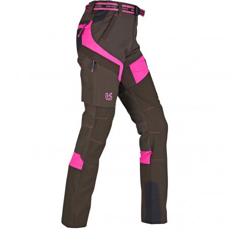 Univers Poggibonsi Hunting Trousers Damen (Oliv/Pink)