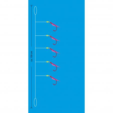  Real Skin Vorfach Rig 5 (Pink)
