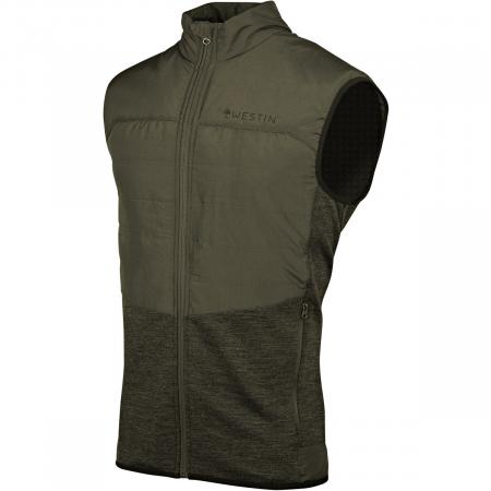  Thermo Knit Vest Herren (Beluga Green)