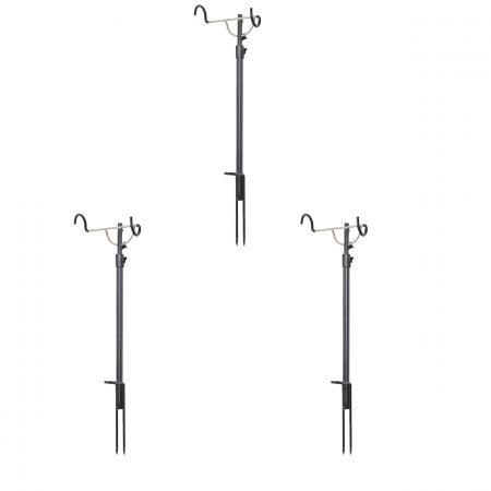 Kogha Set: 3x Rutenhalter Strong