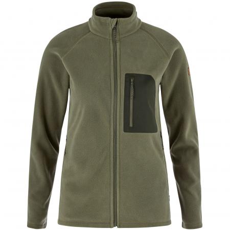  Keb Kaipak Fleece W Damen (Laurel Green-Deep Forest)