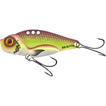  Barschbaron Bladed Jig (Pumpkin Chartreuse)