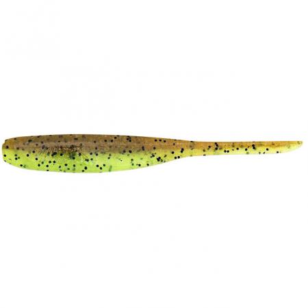 Keitech Shad Impact (Green Pumpkin / Chartreuse)