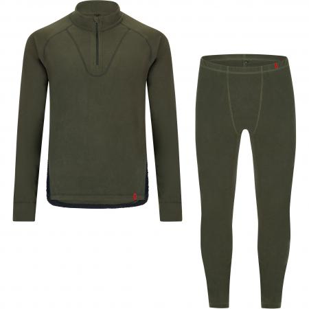 Il Lago Fleece-Thermounterwäsche SilentX 150 (Dunkel Oliv)