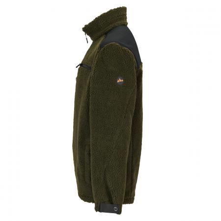  Faserpelzpullover Bergfjord Herren (Dunkel Oliv)