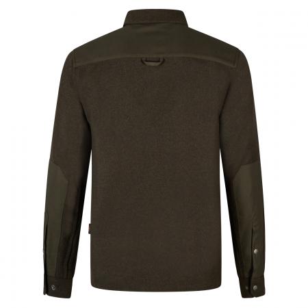  Lodenhemd Forest Core Herren (Oliv/Braun)