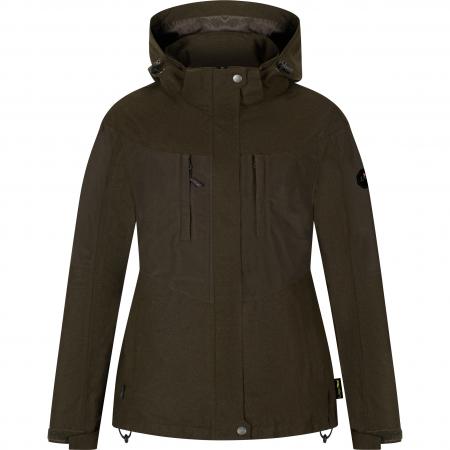  Lodenjacke Forest Core LTX Damen (Oliv/Braun)