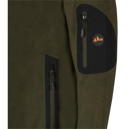 Il Lago Fleecejacket Mossland Herren (Oliv)