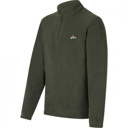 Il Lago 3er Set Fleecejacke, Fleecetroyer, Fleeceweste Herren (Oliv)