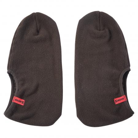  Thermo Fleece Überziehsocke SilentX 100 (Braun)