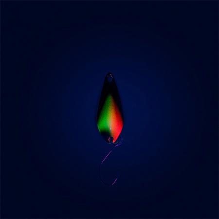 Probaits Juppy Spoon 1,2 g - V-Tip | Heatstroke (Holo)