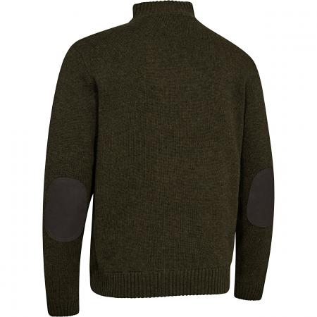 Finley Strickpullover mit ½-Reißverschluss Herren (Woodland Melange)