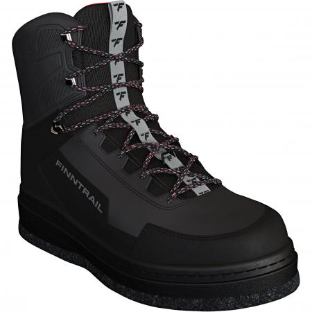 Finntrail Watschuh Wademan Darkgrey (Filzsohle)